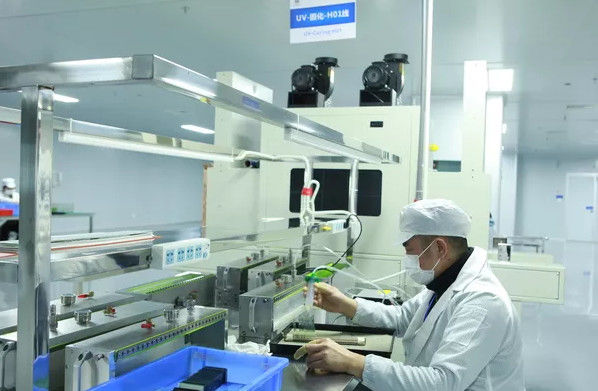 HuaXin display Technology  Co.,Ltd 공장 생산 라인