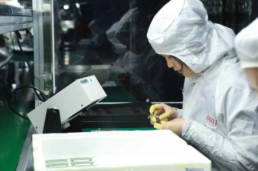 HuaXin display Technology  Co.,Ltd 공장 생산 라인